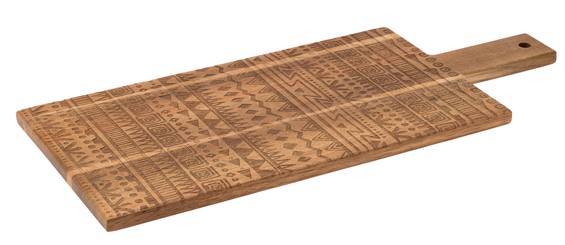 Tribal Handled Wood 50 x 22cm - JMP807-000000-B01006 (Pack of 6)
